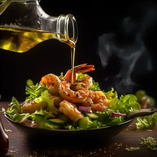Grilled Shrimp Salad