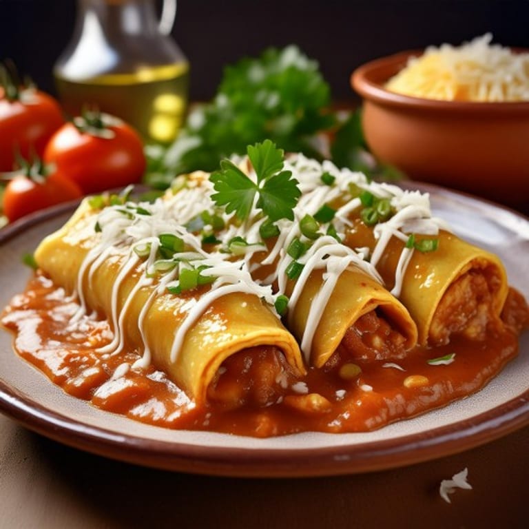 Delicious Enchiladas Await You