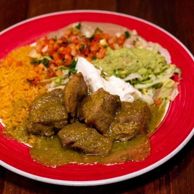 Tomatillo Pork.