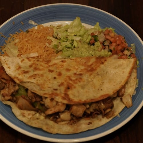 Quesadilla Patrona.