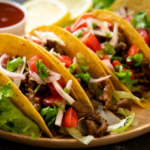 A La Carte Tacos.