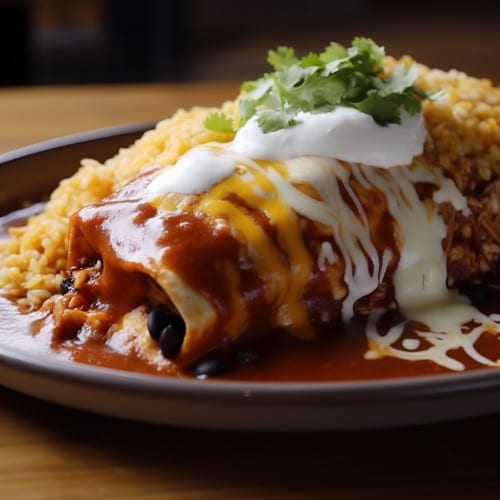 Enchiladas Supreme.