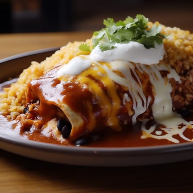 Enchiladas Supreme.