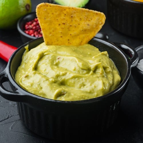 Small Guacamole Dip.