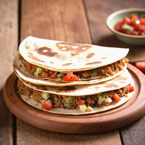 Quesadilla Lunch.